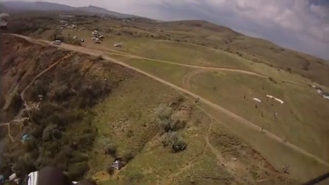 Полёт на параплане Коктебель Paragliding Koktebel 2013 смотреть онлайн