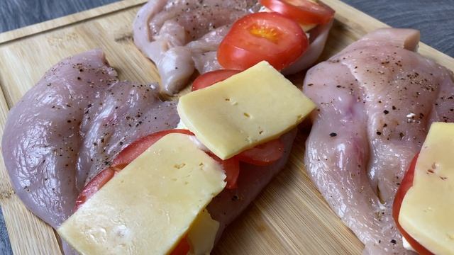 Куриное филе в духовке Быстрый и вкусный рецепт. смотреть онлайн