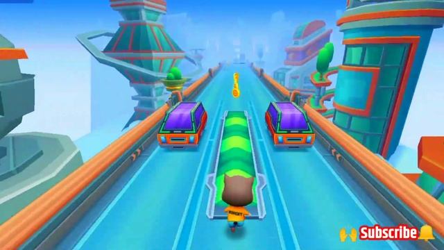 Cat game|Cat collect coins Subway runner game video |cat game video |Cat Runner game Play video #3 смотреть онлайн