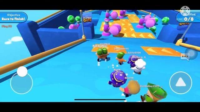 Stumble guys iPhone XR game play смотреть онлайн