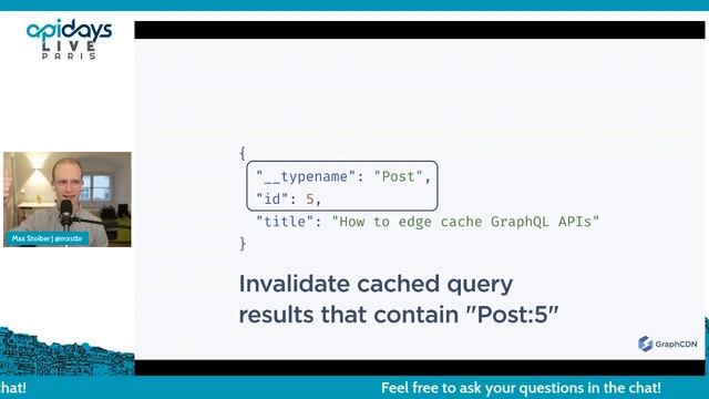 Apidays LIVE Paris 2021 - How to edge cache GraphQL APIs by Max Stoiber смотреть онлайн