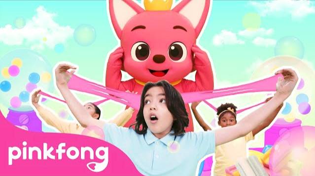 Sticky Bubble Gum Dance | Pinkfong Dance Along (Playtime Songs) | Pinkfong Kids Songs смотреть онлайн