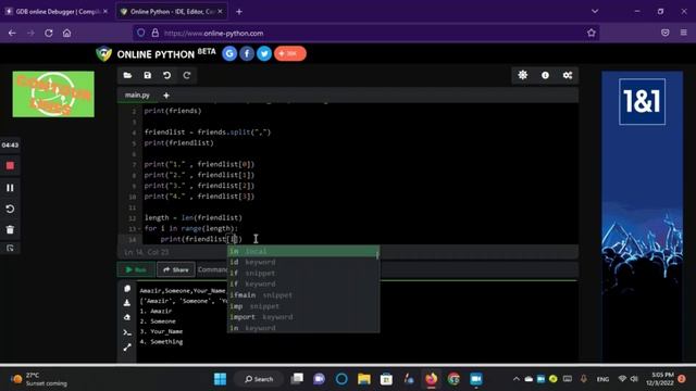 Python Episode #12 - List Operations Part - II смотреть онлайн