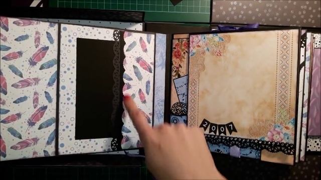 Album pudełkowy w stylu BOHO z okazji 18tych urodzin - scrapbooking :) смотреть онлайн