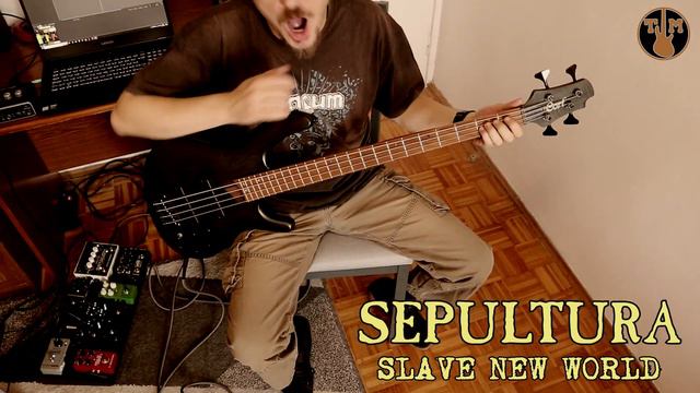 Sepultura - Slave New World [bass cover] смотреть онлайн