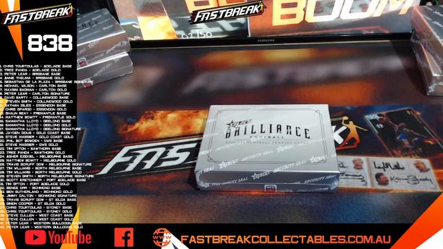 Fastbreak #838 1 X AFL BRILLIANCE BOX смотреть онлайн