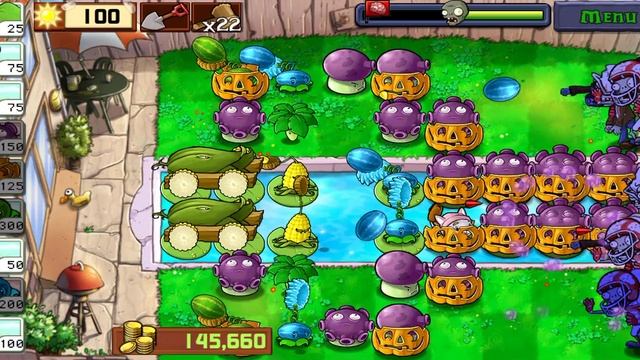 Plants vs zombies - The Stuff of Legends Achievement, Last Stand, Endless, (11-15 flags) смотреть онлайн