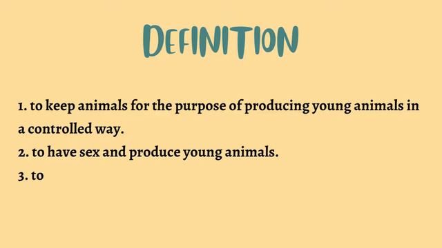 What is The Past Tense of Breed? | Grammar Wiki смотреть онлайн