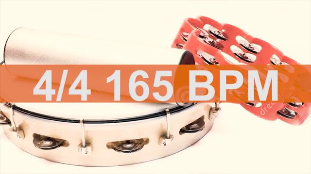 🔴 165 BPM Tambourine Metronome смотреть онлайн
