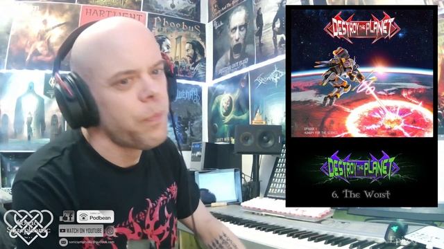 The Sonic Symphonic Podcast: Ep. 17 - DESTROY THE PLANET: 'Hungry For The Science' ALBUM WALKTHROUG смотреть онлайн