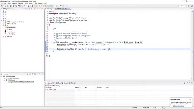 REST - API mit PHP #19 - Slim - Middleware смотреть онлайн