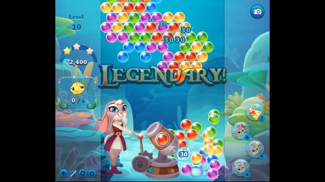 Bubble Incredible level 10 NO BOOSTERS смотреть онлайн