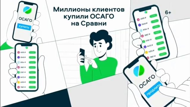 Реклама Сравни.Ру смотреть онлайн