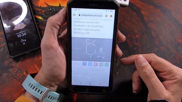 Menudo tanque este OUKITEL WP18. Análisis en tiempo real en español смотреть онлайн