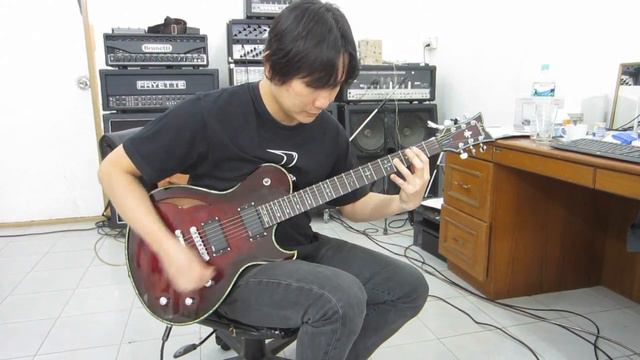 Schecter Guitars Hellraiser Solo 6 E/A Sound смотреть онлайн