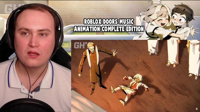 Roblox DOORS Music Animation COMPLETE EDITION | GH’S Animation | Reaction смотреть онлайн