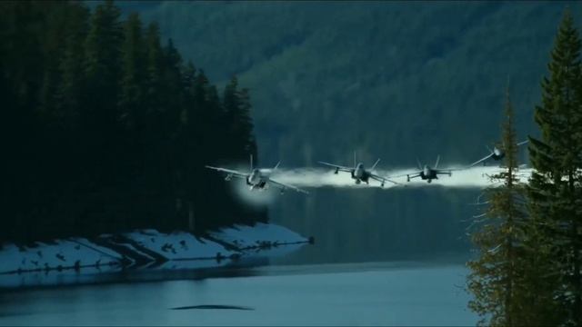 Top Gun : Maverick - Four F18's sonic booms scene смотреть онлайн