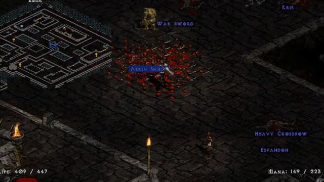 Let's Play Diablo 2: Lord of Destruction (Nightmare Blind) - The Trouble with Travincal - Part 62 смотреть онлайн