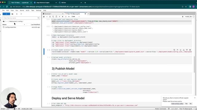 Preparing and Serving PyTorch Models from a Jupyter Notebook смотреть онлайн