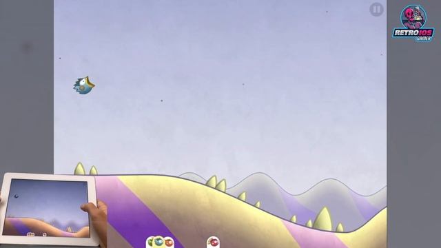 Tiny Wings and Tiny Wings HD Gameplay on iPhone and iPad смотреть онлайн