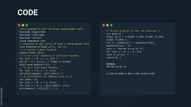 Sorting Algorithms: Bucket Sort (CISC220) смотреть онлайн