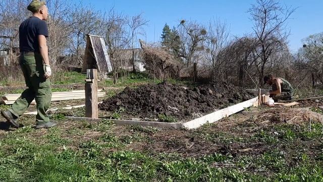 Бетонная армированная лента под теплицу 3х8. смотреть онлайн