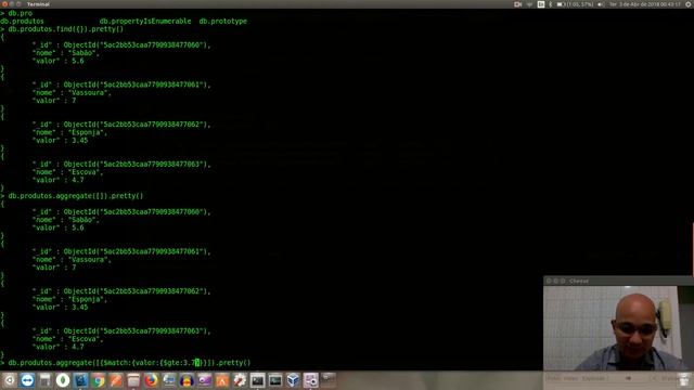 01 - MongoDB - Aggregate pipeline e $match Substituindo o find смотреть онлайн