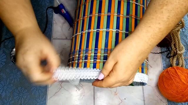 Корзина своими руками из бамбуковой салфетки и картона быстро и дёшево смотреть онлайн