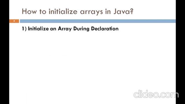 Array in JAVA | JAVA | 3350703 | Shweta patel смотреть онлайн