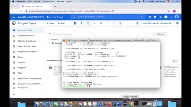Instalar Java JDK en Máquina Virtual Google Cloud con Ubuntu V3 смотреть онлайн