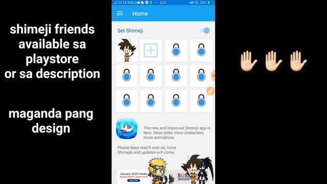Shimeji Friends Apps Tingnan Ang Video Nasa Description Ung Link