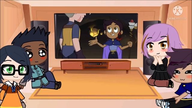 (The owl house) react to Luz and Hunter be siblings смотреть онлайн