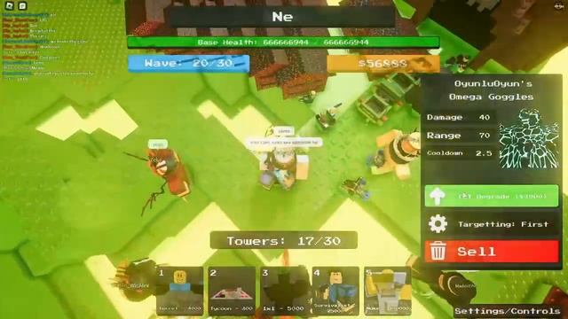 Brick Defense Playing With An Admin (Zeke) смотреть онлайн