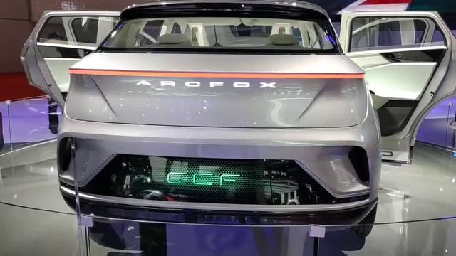 Arcfox concept car in AUTO SHANGHAI 2019 смотреть онлайн
