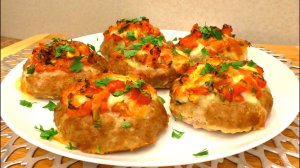 Котлеты под шубой или мясные гнёзда.