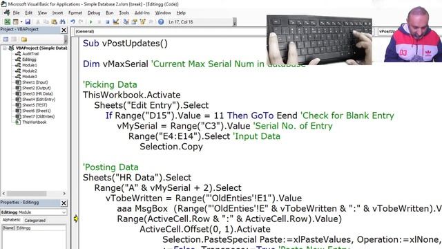 8 (XL-DB) Keep Old Records/Entries and generate their report смотреть онлайн