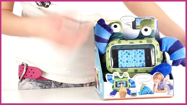 Wise Pet. Мягкая игрушка Stripy с прозрачным карманом для смартфона (119 133) смотреть онлайн