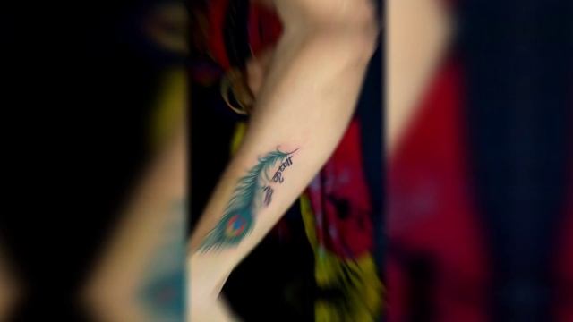 Mor Pankh Tattoo design ideas | Peacock Feather Tattoo photo | Mor Pankh Tattoo pics/images/picture смотреть онлайн