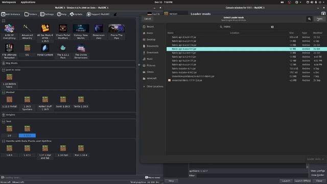 Optifine fabric MultiMc fix смотреть онлайн