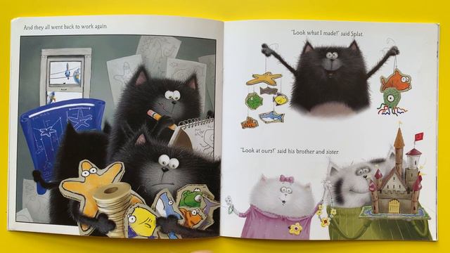 Splat the Cat. THE PERFECT PRESENT FOR MOM & DAD. Rob Scotton. Read aloud books | Ksana Reads смотреть онлайн