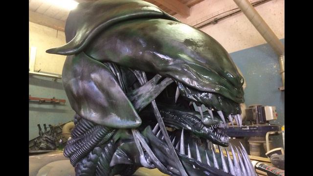 3D Printed Xenomorph Queen LIFE SIZE
