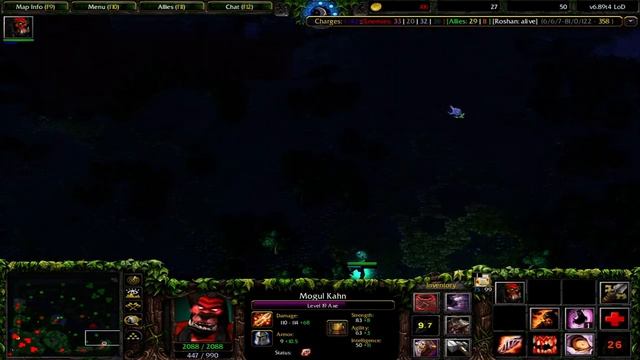 Dota 1 LoD -- Axe + Legion + Naix - Hard carry , Sensitive GAME смотреть онлайн