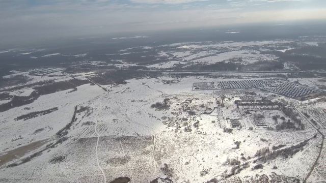 Полет Xiaomi Mi Drone 4k, Каликино