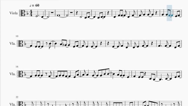 SUPER EASY Viola Sheet Music: How to play My Love Mine All Mine by Mitski смотреть онлайн