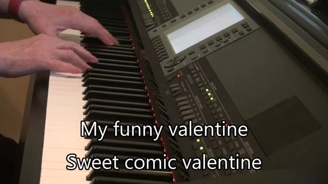 My Funny Valentine (with lyrics) смотреть онлайн