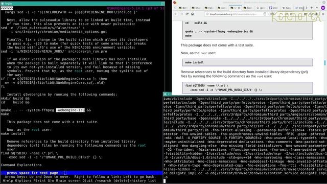 How to build and install BLFS 9.1 - Part 58: Falkon (2) QtWebEngine-5.14.1 смотреть онлайн
