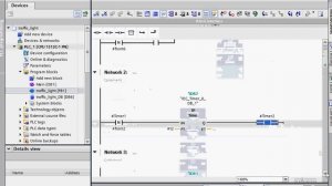 АСУТП / Светофор (Traffic Light) / Tia Portal