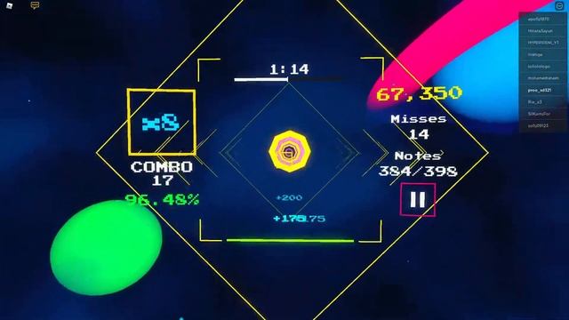 Roblox - Sound Space (Spider Dance Remix by Toby Fox) (Hard Mode) смотреть онлайн