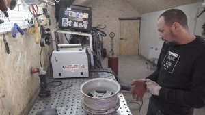 СВАРКА АЛЮМИНИЕВОГО ДИСКА ПОЛУАВТОМАТОМ