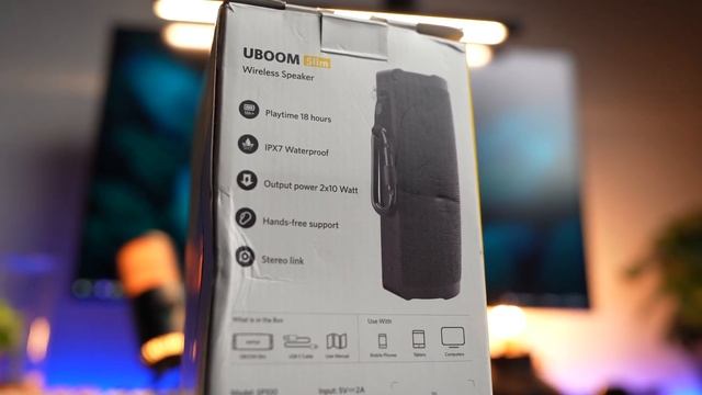 Earfun UBOOM Slim Review! A Simple, No Fuss Outdoor Bluetooth Speaker! смотреть онлайн